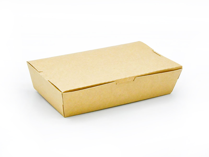 Caja de papel para ensaladas y hamburguesas de doble uso de 160 lb