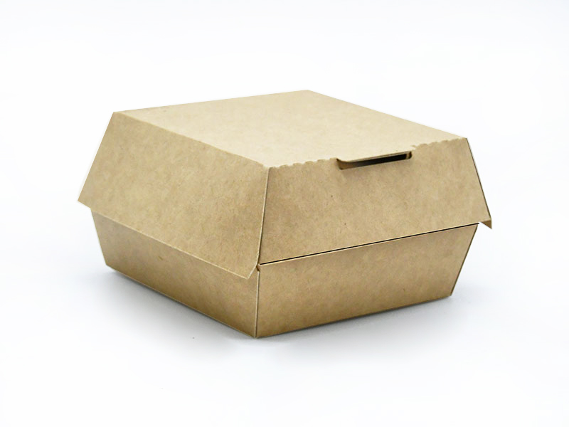 Caja de cartón para hamburguesas de sostenibilidad HB#105
