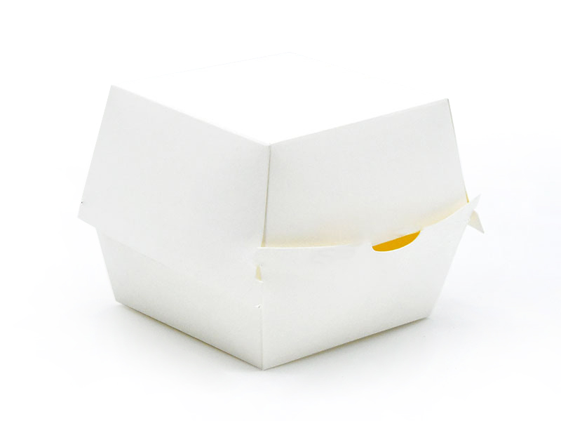 Caja de hamburguesa de cartón resistente al aplastamiento HB#110
