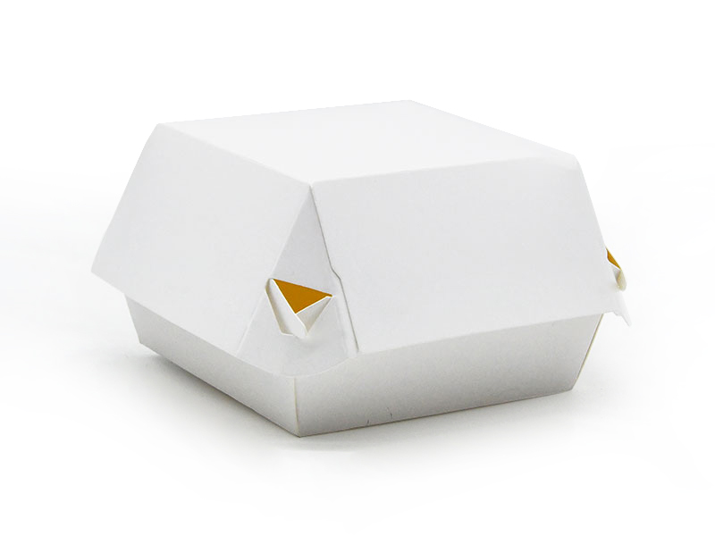 HB#111 Caja de cartón para hamburguesas con potencial para redes sociales