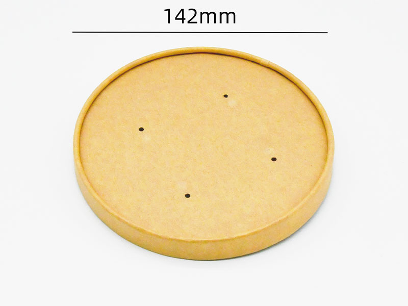 142 Tapa de papel reciclable para prevención de fugas