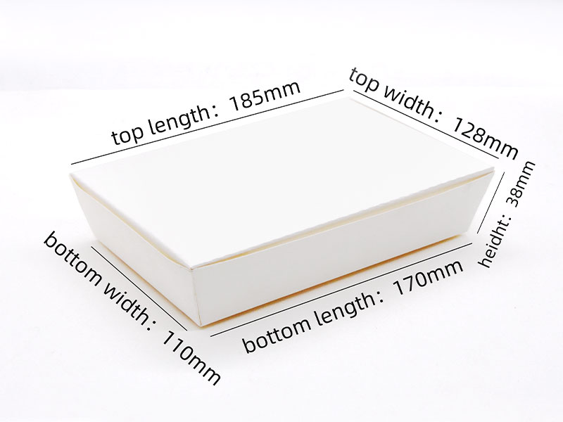 Caja de papel para alimentos crujientes y fritos 170#S