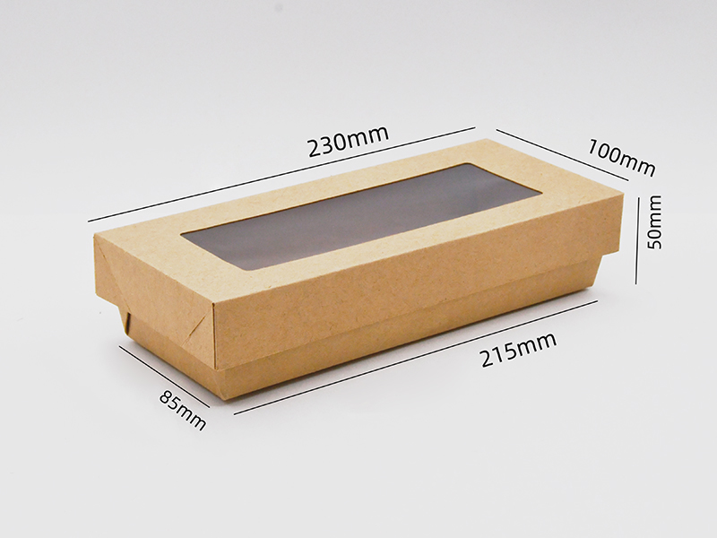 BH02 Hermosa y generosa bandeja de papel con tapa